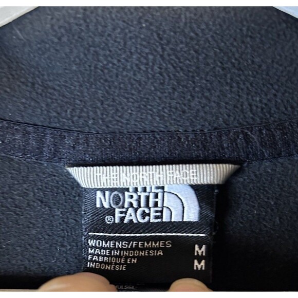 The North Face Fleece Jacket, Size M - Black Stand Up Collar Womens - Picture 7 of 12